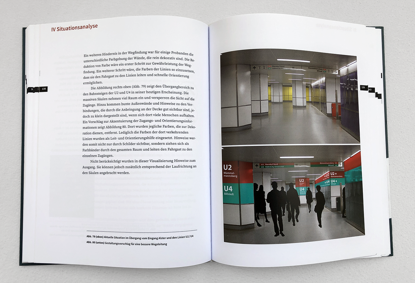 Extract from my Master thesis on different wayfinding systems within Hamburg.